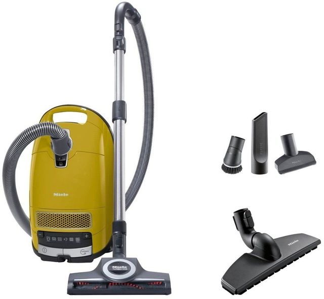 Miele Complete C3 Calima Curry Yellow Canister Vacuum - Complete C3-Calima 1