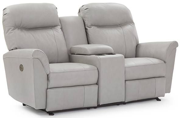 Best® Home Furnishings Caitlin Power Reclining Loveseat with Console-0