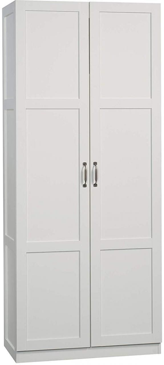 Sauder® Select White Storage Cabinet, Big Sandy Superstore