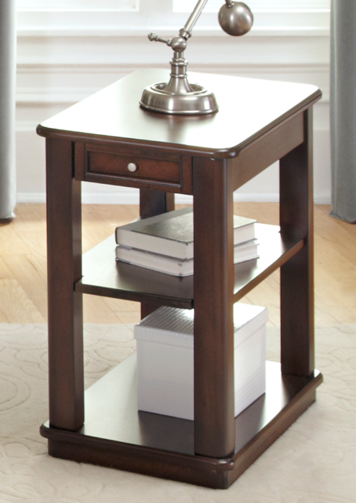 Liberty Furniture Wallace Dark Toffee Chair Side Table