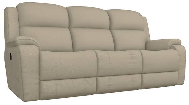 La-Z-Boy® Dorian Sand Reclining Sofa Johnson's Furniture & Appliances
