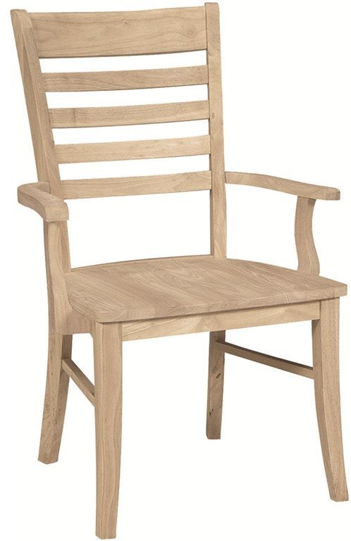 John Thomas Furniture® Select Roma Unfinished Arm Chair 