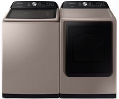 Samsung Champagne Laundry Pair