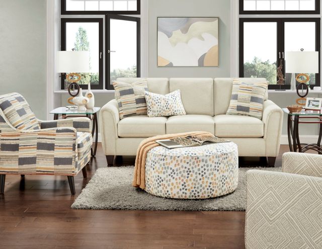 Fusion Furniture Max Linen Queen Sofa Sleeper-1