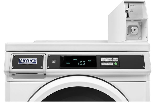 Maytag® Commercial 3.10 Cu. Ft. White Front Load Washer-1