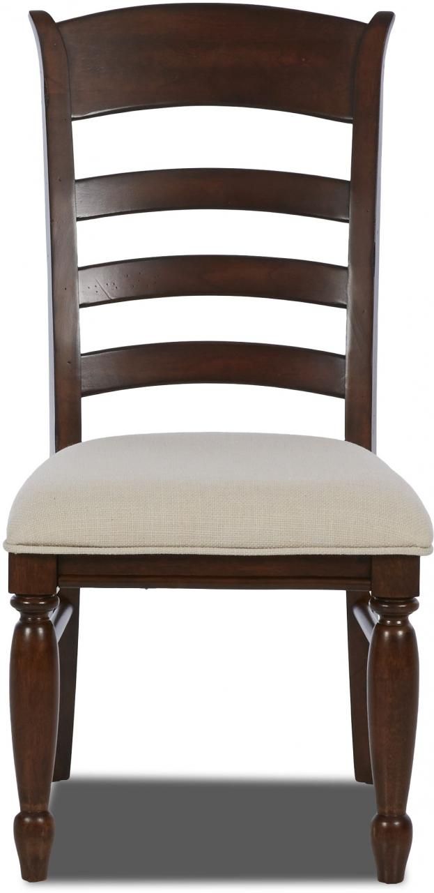 Klaussner® Carolina Preserves® Blue Ridge Ladder Back Side Chair-0