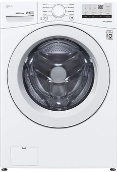 LG 5.2 Cu. Ft. White Front Load Washer