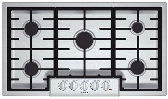 Bosch 800 Series 36" Gas Cooktop-Stainless Steel