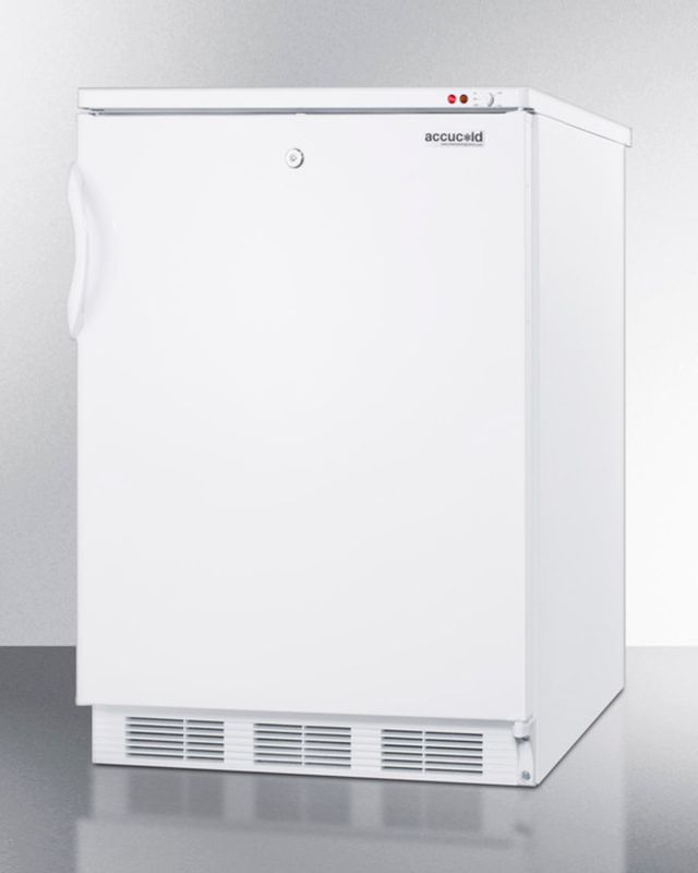 Accucold® by Summit® 3.5 Cu. Ft. White Built In All Freezer 3