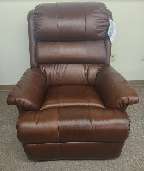 flexsteel brown leather recliner