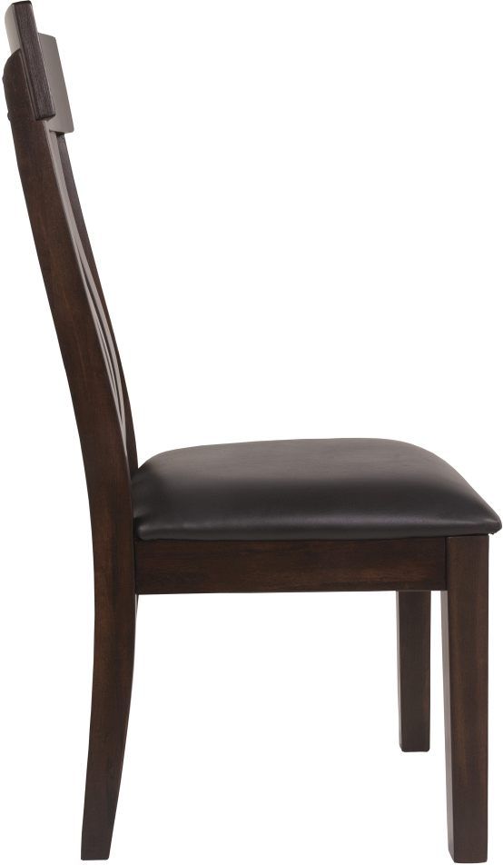 Signature Design by Ashley® Haddigan Dark Brown Upholstered Dining Side ...