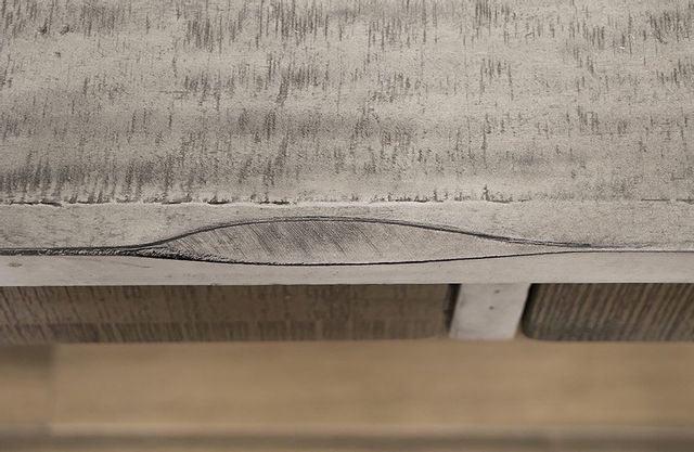 International Furniture Direct Mita Brown/Gray Desk-1