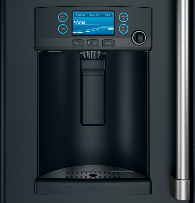 Café™ 27.8 Cu. Ft. Matte Black French Door Refrigerator 5