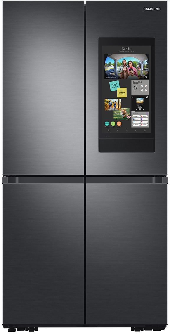 Samsung 22.5 Cu. Ft. Fingerprint Resistant Black Stainless Steel Counter Depth French Door Refrigerator-0