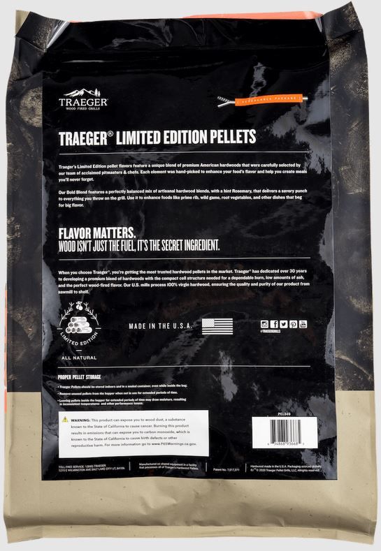 Traeger® Limited Edition Bold Blend Wood Pellets  1