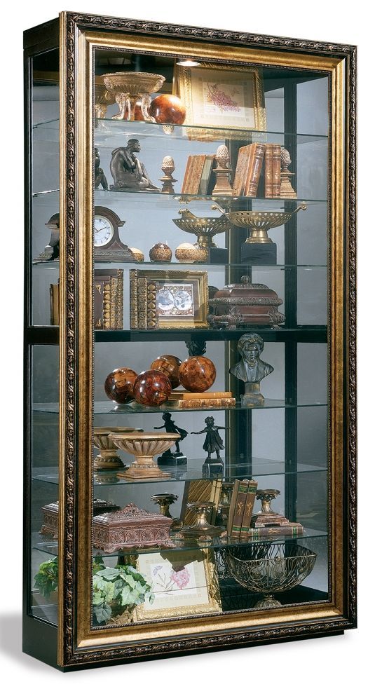 Philip Reinisch Co Renoir Gold Leaf Fine Art Picture Frame Curio Cabinet