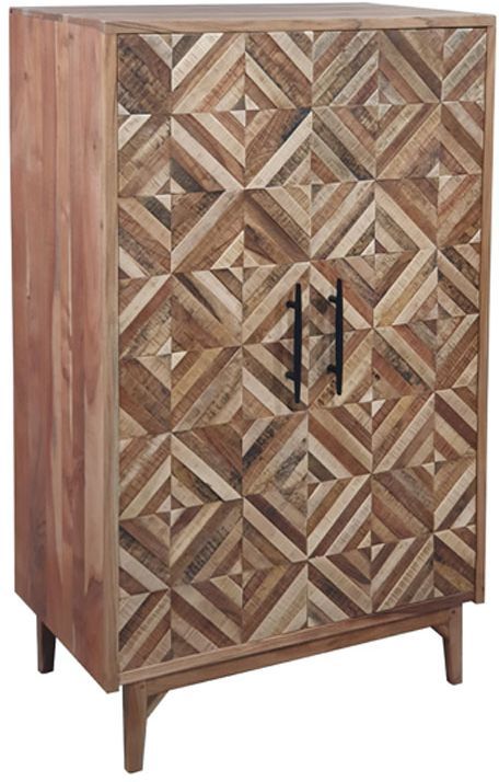 Signature Design by Ashley® Gabinwell Two-Tone Brown Accent Cabinet 1