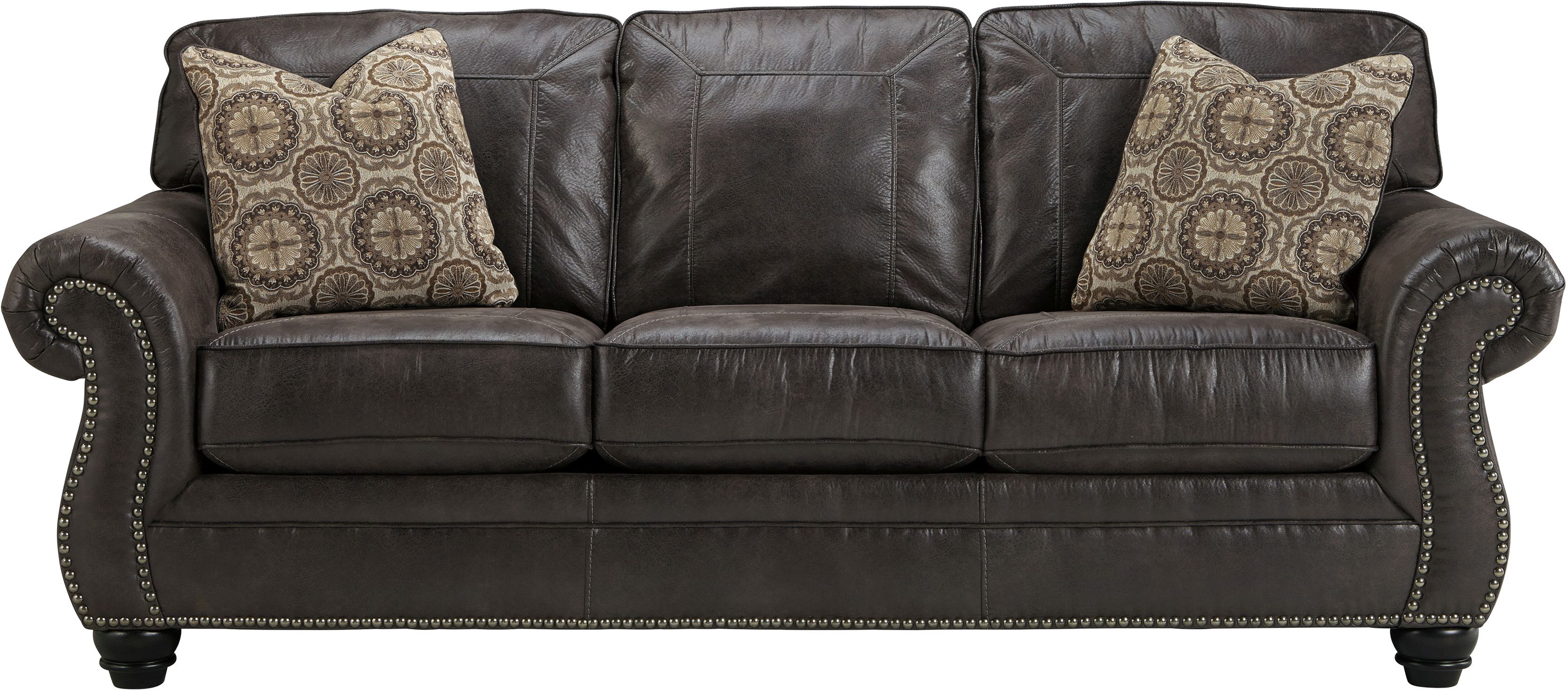 Benchcraft® Breville Charcoal Sofa