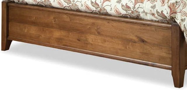 Durham Furniture Rustic Civility Cinnamon Queen Complete Sleigh Bed 1