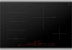 Bosch Benchmark® 30" Black/Stainless Steel Induction Cooktop