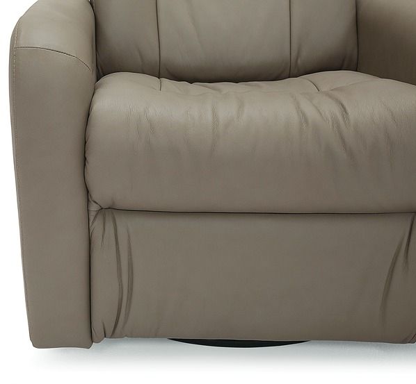 Palliser® Furniture Sorrento II Gray Swivel Glider Power Recliner with Power Headrest 5