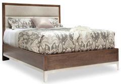 Durham Furniture Defined Distinction Autumn Wind Queen Upholstered Bed