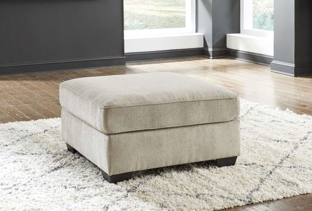 Signature Design by Ashley® Decelle Putty Oversized Accent Ottoman-3