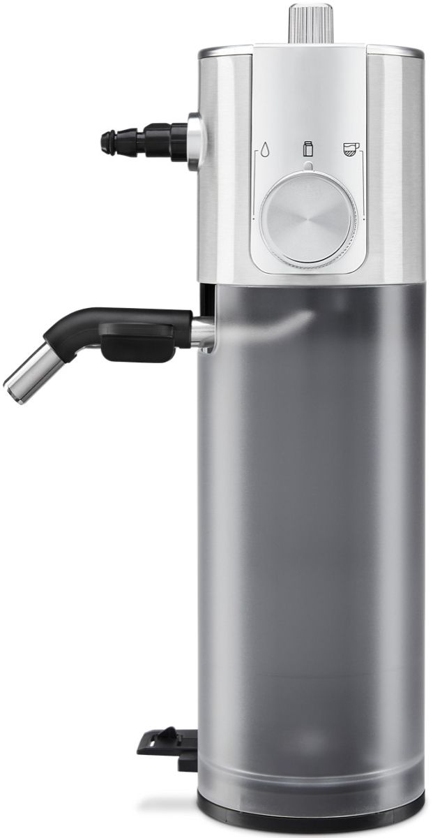 KitchenAid® Brushed Stainless Steel Automatic Milk Frother Attachment 27