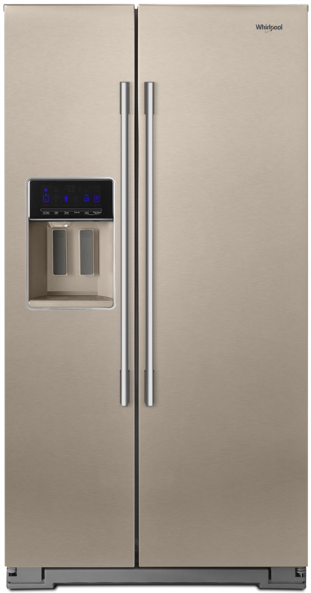 Whirlpool® 28.49 Cu. Ft. Side-By-Side Refrigerator-Sunset Bronze