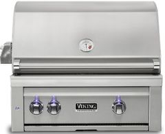 Viking® 5 Series 30" Stainless Steel Built In Natural Gas Grill-VQGI5301NSS