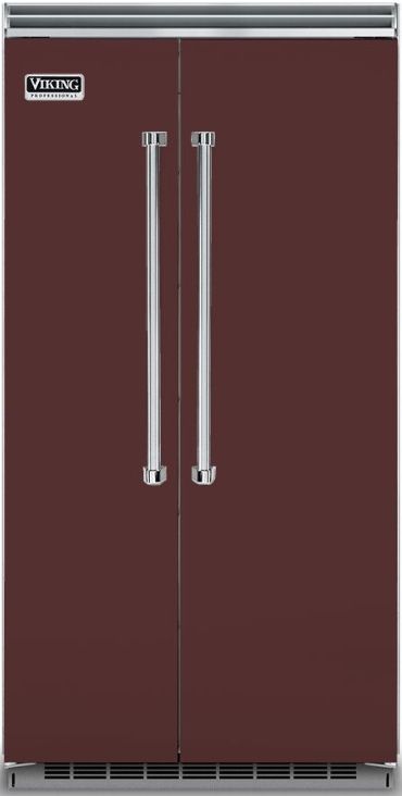 Viking® Professional 5 Series 25.3 Cu. Ft. Stainless Steel Built-In Side By Side Refrigerator 76