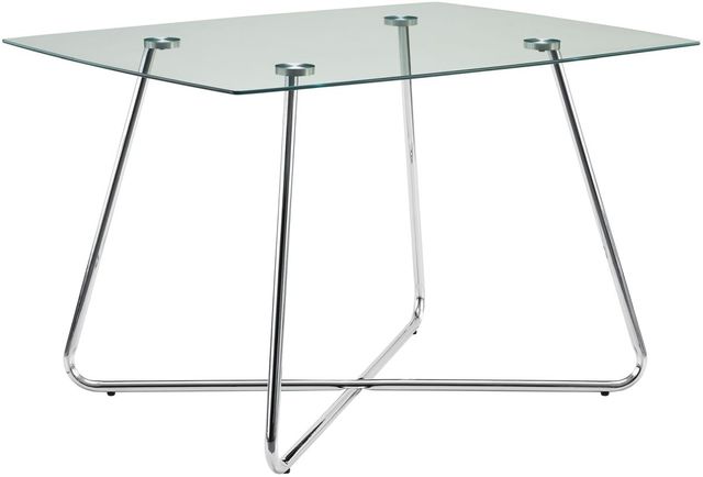 Monarch Specialties Inc. Chrome Dining Table 1