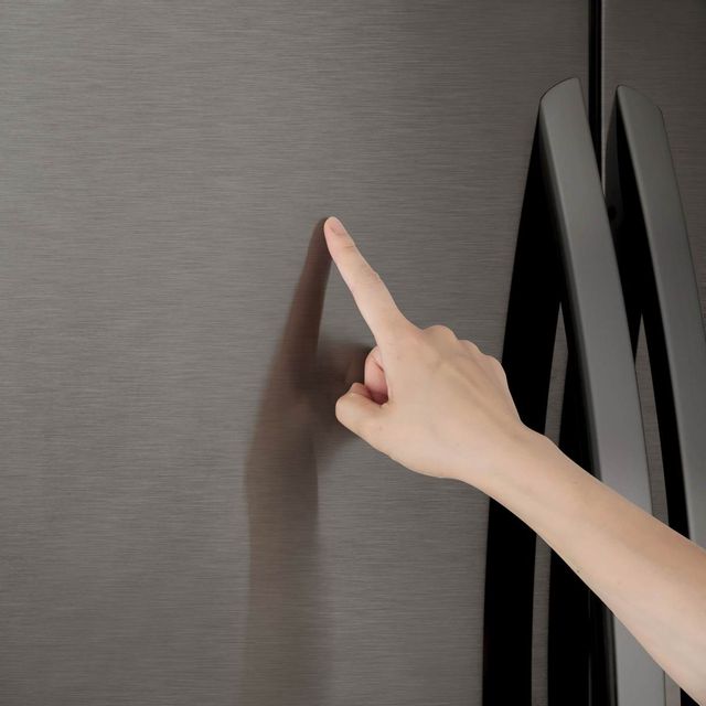 LG 21.9 Cu. Ft. PrintProof™ Black Stainless Steel Counter Depth French Door Refrigerator 10