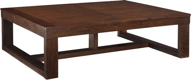 Signature Design by Ashley® Watson 2-Piece Dark Brown Living Room Table Set-1