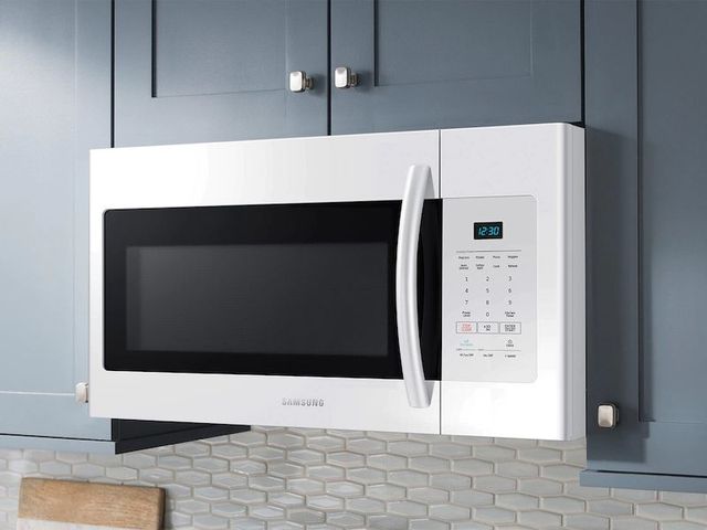 Samsung 1.6 Cu. Ft. White Over The Range Microwave 4