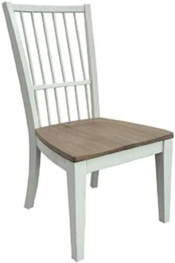 Parker House® Americana Modern Dining Cotton and Weathered Natural Dining Chair