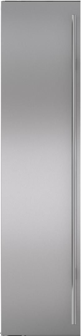 Sub-Zero® Classic 48" Stainless Steel Flush Inset Freezer Door Panel with Tubular Handle 0