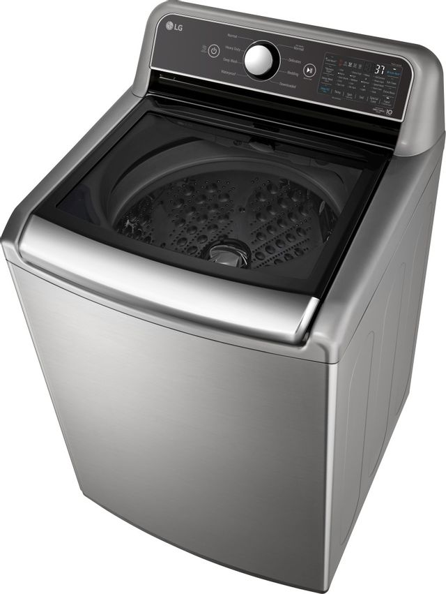 WT7405CV | DLE7400VE - LG Mega Capacity 5.3 cu. ft. Top Load Washer and 7.3 cu. ft. Electric EasyLoad Dryer-3