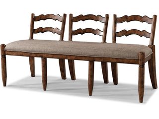 Klaussner® Southern Pines Ladder Back Dining Bench