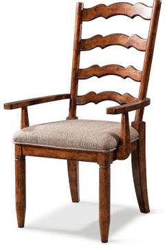 Klaussner® Southern Pines Ladder Back Arm Chair