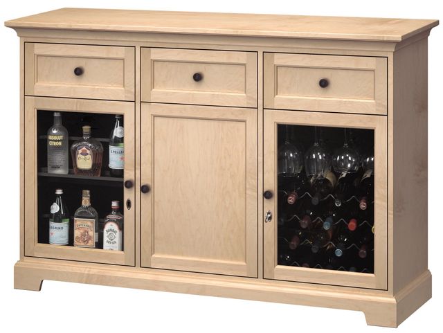 Howard Miller® Brown Wine and Bar Custom Console