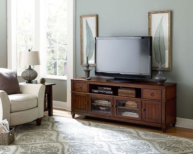 Hammary Sunset Valley Brown Entertainment Console-1