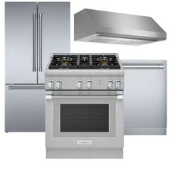 Thermador® 4 Piece Stainless Steel Kitchen Package