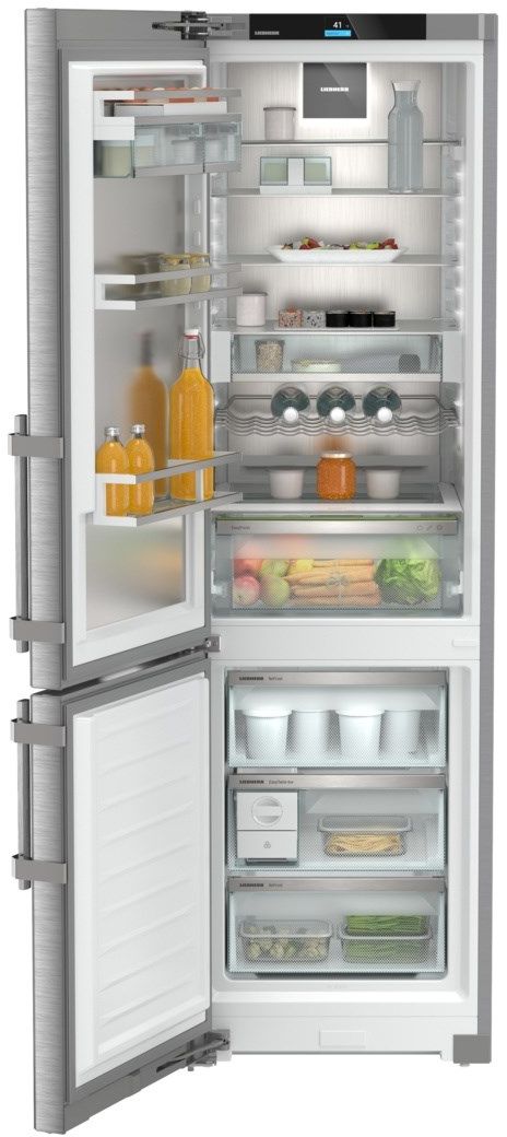 Liebherr 12.8 Cu. Ft. Stainless Steel Bottom Freezer Refrigerator-2