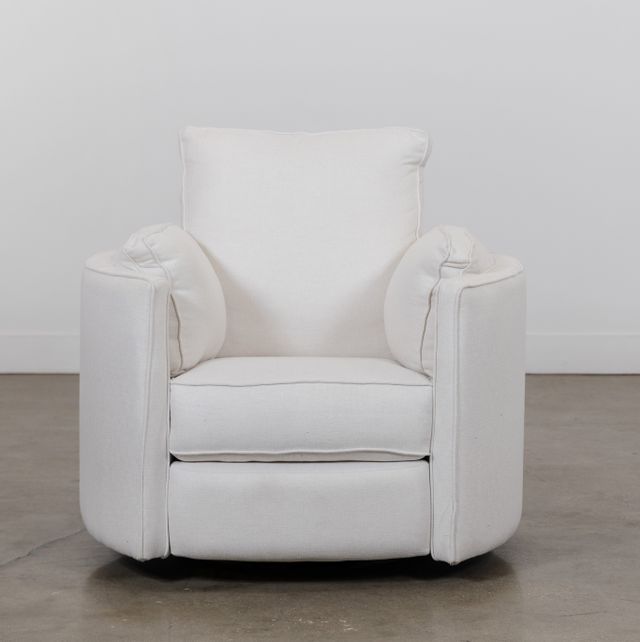 Klaussner® Ryder Houz Porcelain Reclining Swivel Chair-1