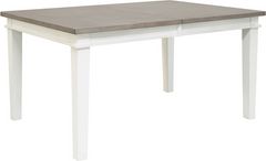 Benchcraft® Nollicott Whitewash/Light Gray Dining Extension Table