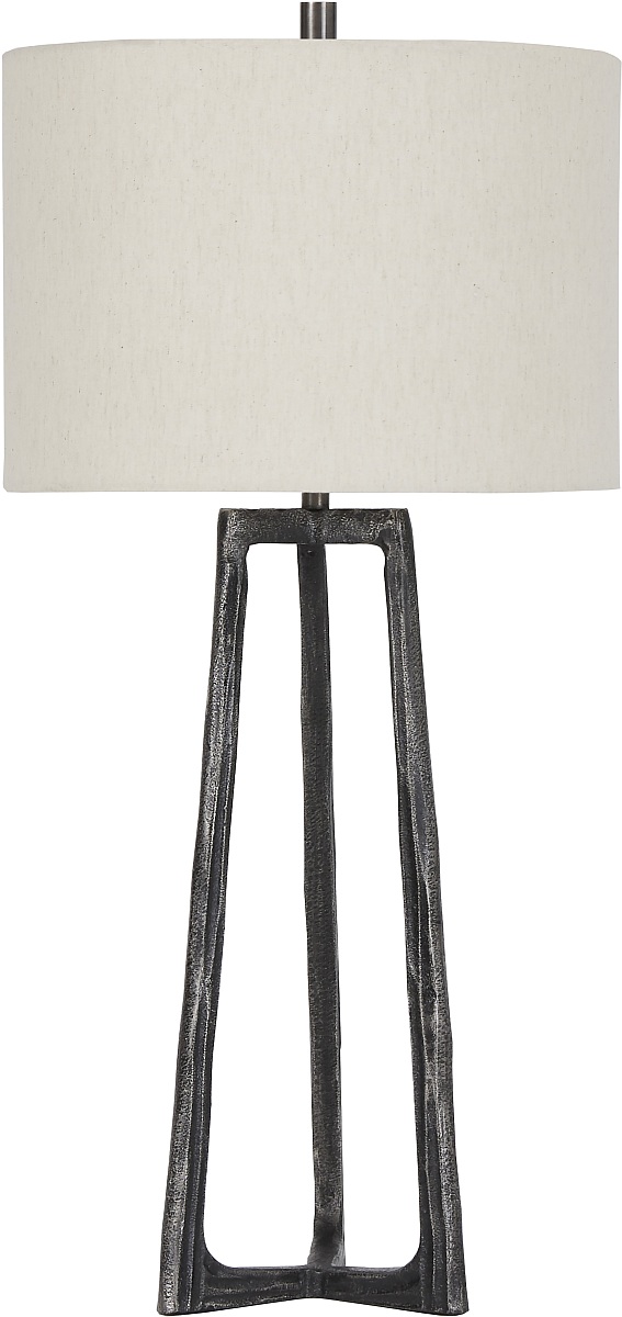 Pewter deals table lamp