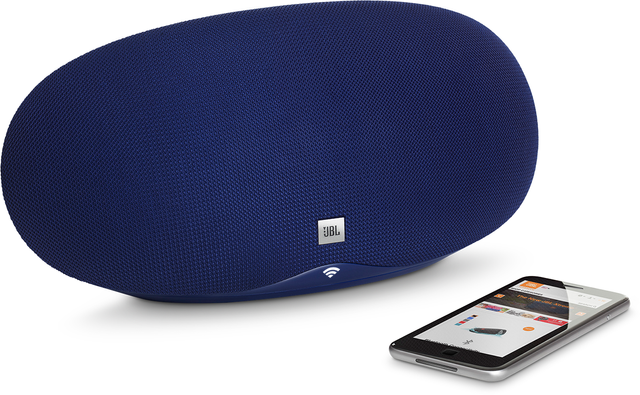 JBL® Playlist Blue Wireless Speaker-3