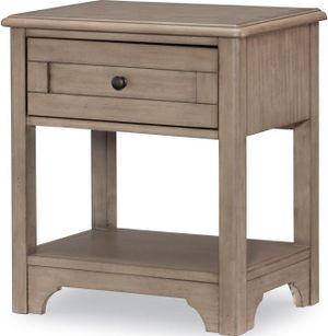 Legacy Kids Teen Farm House Old Crate Brown Open Nightstand