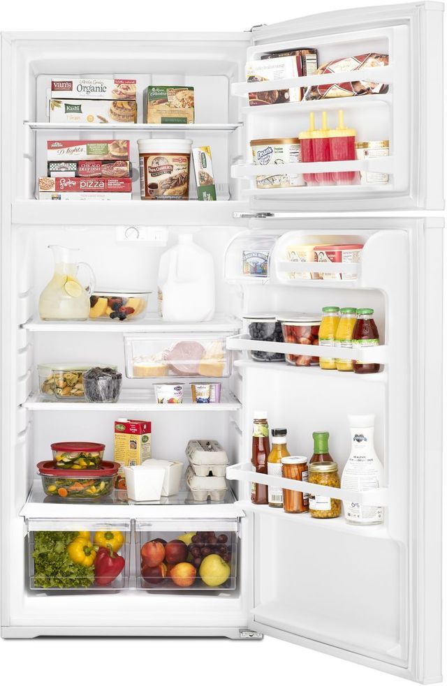 Whirlpool® 16.0 Cu. Ft. Top Freezer Refrigerator-White 8